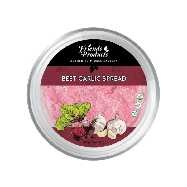 Beet Garlic Spread