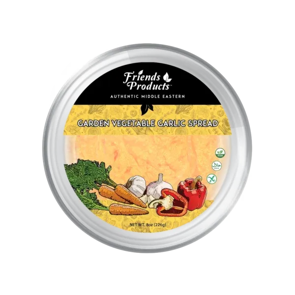 Garden Vegetable Garlic Spread