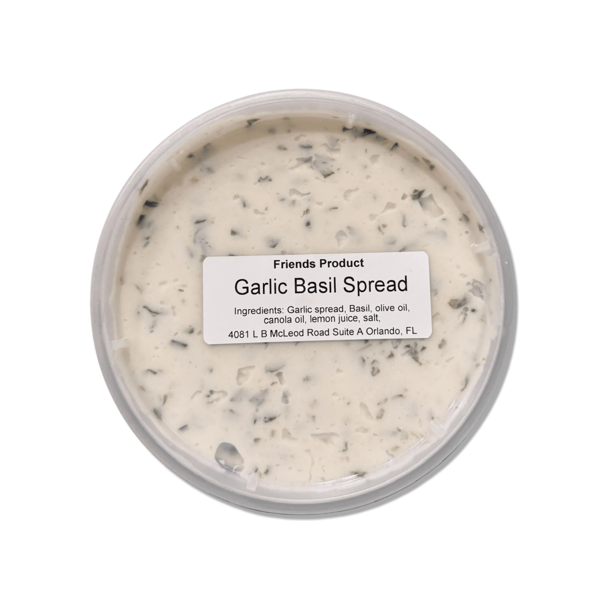 Garlic Basil Spread