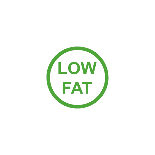 Low Fat badge