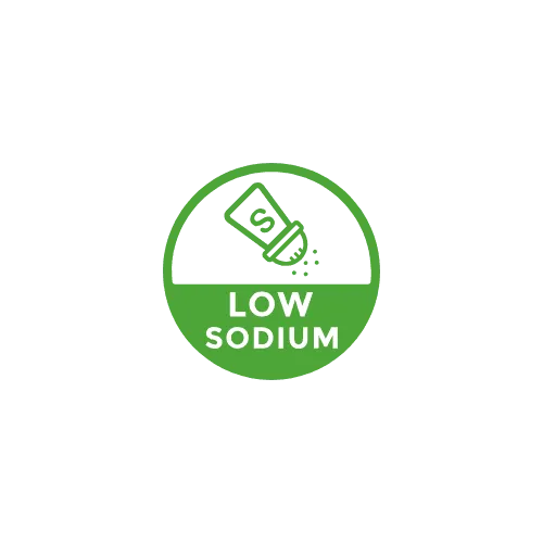 Low Sodium badge
